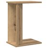 vidaXL Masă laterală Stejar Artizanal 35 x 25 x 50 cm Lemn prelucrat