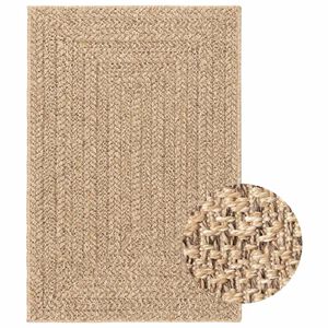 vidaXL Covor ZIZUR aspect iută 120x170 cm, pentru interior și exterior