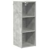 vidaXL Dulap suspendat Gri din beton 30 x 29,5 x 80 cm Lemn prelucrat