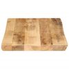vidaXL Blat de masă contur organic 60x40x2,5 cm lemn masiv mango brut