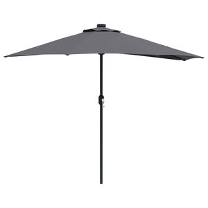 vidaXL Parasol de Grădină Antracit 294 x 150 x 224 cm