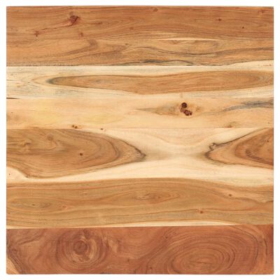 vidaXL Masă de bistro, pătrat, 70x70x75 cm, lemn masiv de acacia