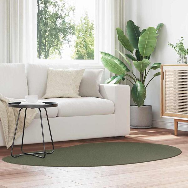 vidaXL Covoare de zonă HUARTE Verde pădure 120 x 170 cm Poliester