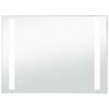 vidaXL Oglindă cu LED pentru perete de baie, 100 x 60 cm