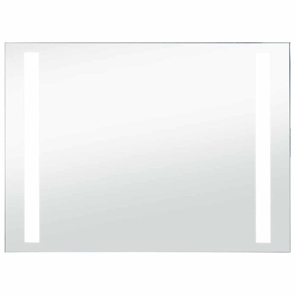 vidaXL Oglindă cu LED pentru perete de baie, 100 x 60 cm
