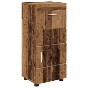 vidaXL Set dulap baie TULUM Lemn vechi 37 x 31,5 x 82 cm Lemn compozit