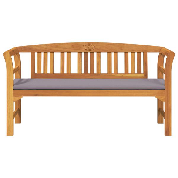 vidaXL Bancă de trandafir Natural 157 x 46 x 82,5 cm