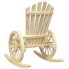 vidaXL Scaun balansoar Adirondack, lemn masiv de brad