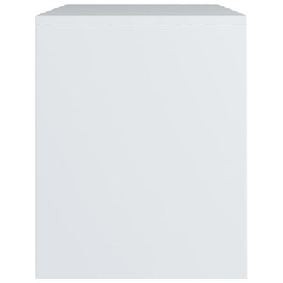 vidaXL Noptieră, alb, 40 x 30 x 40 cm, PAL