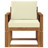 vidaXL Set de canapele de exterior Lemn de acacia solid și poliester