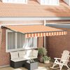 vidaXL Cortina Retractabilă Manual Multicolour 350 x 250 cm