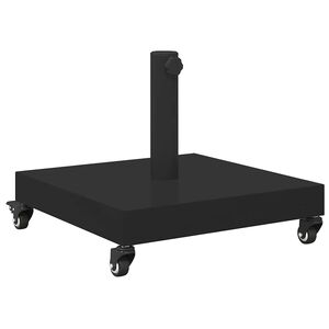 vidaXL Bază pentru umbrelă Negru 45 x 45 x 31,5 cm