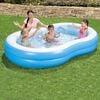 Bestway Piscină Big Lagoon Family Pool, 262x157x46 cm