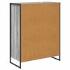 vidaXL Dulap pentru pantofi Gri Sonoma 79 x 36 x 100 cm Lemn compozit