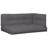 vidaXL Perne de paleți, 7 buc., antracit, material textil