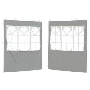 vidaXL Perete lateral pentru cort de petrecere 2 buc. 200 x 195 cm