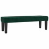 vidaXL Pat box spring cu saltea, verde &icirc;nchis, 180x200 cm, catifea