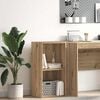 vidaXL Bibliotecă, stejar artizanal, 40x30x77 cm, lemn prelucrat
