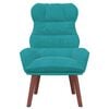 vidaXL fotoliu Turcoaz 69 x 74 x 93 cm Catifea