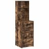 vidaXL Bufet Stejar afumat 40 x 41 x 135 cm Lemn prelucrat
