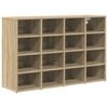 vidaXL Dulap pentru pantofi cu raft Stejar Sonoma 103 x 30 x 67 cm