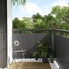 vidaXL Paravan pentru balcon, antracit, 300x90 cm, poliratan