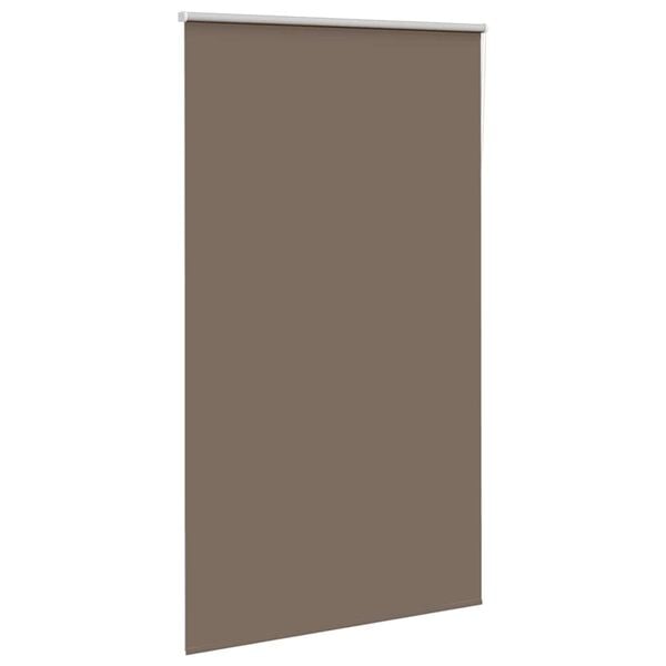 vidaXL Jaluzea cu role opace cafea 125x210 cm lățime material 121,6 cm
