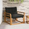 vidaXL Set de canapele de exterior Lemn solid de Acacia și Textilene