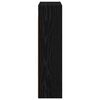 vidaXL Dulap de perete pentru baie Stejar Negru 40 x 16 x 62,5 cm