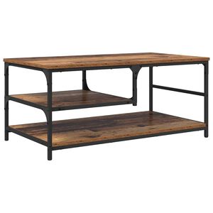 vidaXL Masă de cafea Lemn Vechi 90 x 49 x 40 cm Lemn prelucrat