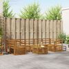 vidaXL Seturi de canapele 8 pcs natural Lemn Solid de Acacia