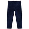 vidaXL Pantaloni pentru copii, bleumarin, 140
