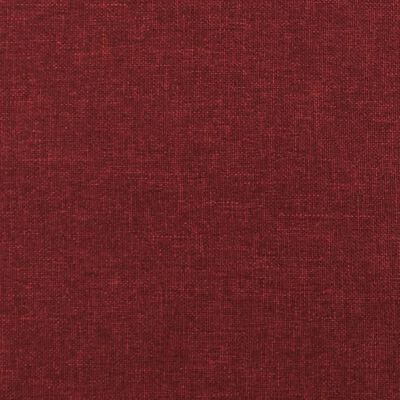 vidaXL Taburet,roșu vin,78x56x32 cm, material textil
