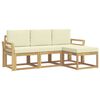 vidaXL Set de canapele de exterior 4 buc.