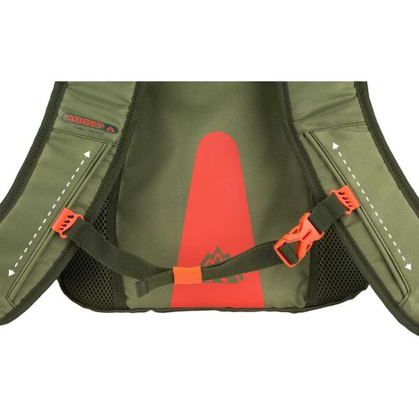 Abbey Outdoor Rucsac &bdquo;Sphere&rdquo;, 35 L, verde, 21QB-LGO-Uni