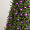 vidaXL Set globuri de Crăciun, 100 piese, violet