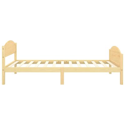 vidaXL Cadru de pat, 90 x 200 cm, lemn masiv de pin