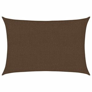 vidaXL P&acirc;nză parasolar, maro, 2x2,5 m, HDPE, 160 g/m&sup2;