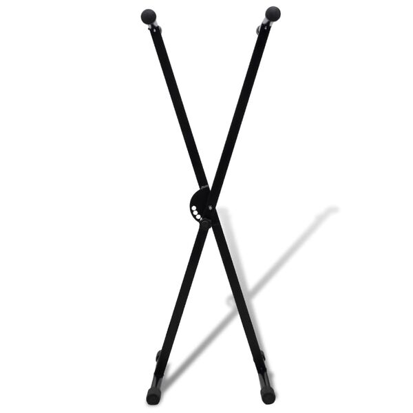 Stativ claviatură reglabil cadru cu un braț în formă X