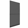 vidaXL Ecran pentru Insecte cu Hinge Antracit și negru 120 x 240 cm
