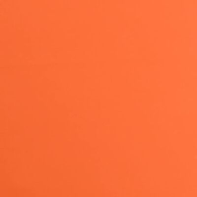 vidaXL Scaun de birou pivotant, portocaliu, piele ecologică