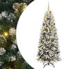 vidaXL Brad de Crăciun artificial Alb 180 cm