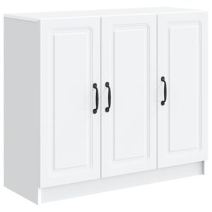 vidaXL Bufet Alb 89 x 34,5 x 77 cm Lemn prelucrat