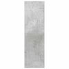 vidaXL Pantofare de perete, 2 buc., gri beton, 80x18x60 cm, PAL