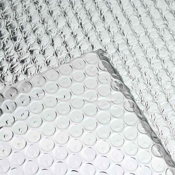 vidaXL Reflector de căldură pentru radiator Argintiu 1 x 15 m Aluminiu