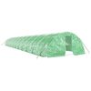 vidaXL Seră cu cadru din oțel, verde, 120 m&sup2;, 24x5x2,3 m