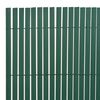 vidaXL Gard de Grădină Verde 150 x 500 cm PVC