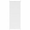 Jaluzea plisse, alb, 70x200 cm, pliuri