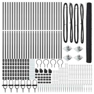 vidaXL St&acirc;lp de gard. Gri