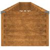 vidaXL Strat înălțat de grădină, 770x50x36 cm, oțel corten